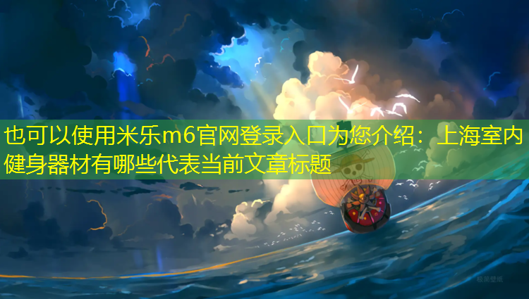 上海室内健身器材有哪些